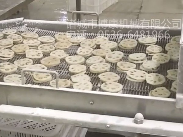 Production line of lotus root pie