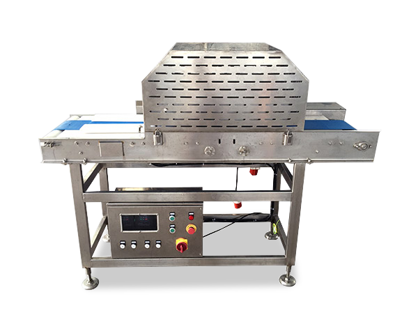 Horizontal slicer chicken breast filleting machine